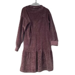 Pouf girls sz 6 pink soft turtleneck tiered dress warm cozy winter casual fun